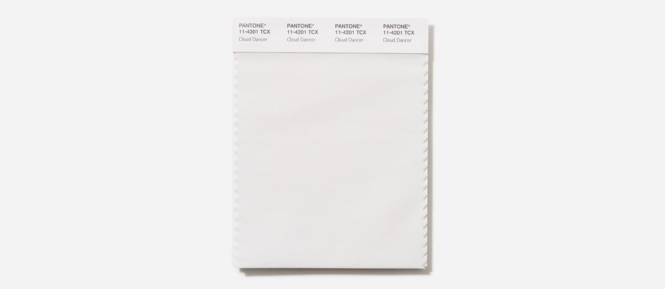 Pantone's Color of the Year, PANTONE 11-4201 Cloud Dancer