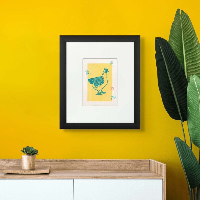 wall art for interior designers gallina tropical