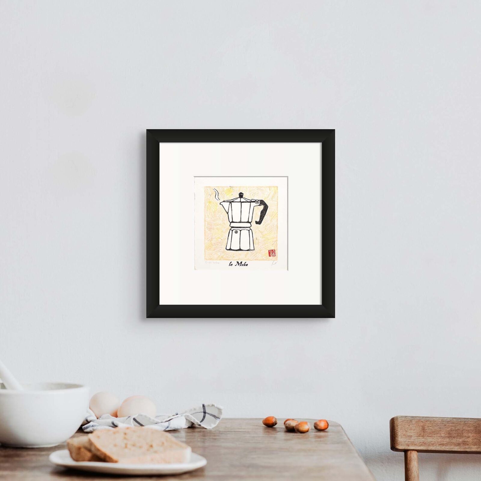 wall art for interior designers moka coffee